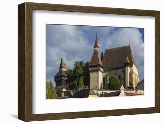 Romania, Transylvania, Biertan, 15th Century Fortified Saxon Church-Walter Bibikow-Framed Photographic Print