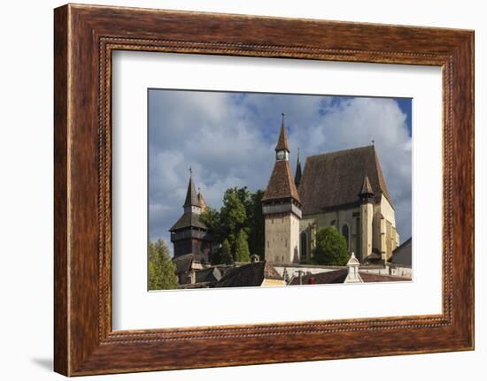 Romania, Transylvania, Biertan, 15th Century Fortified Saxon Church-Walter Bibikow-Framed Photographic Print