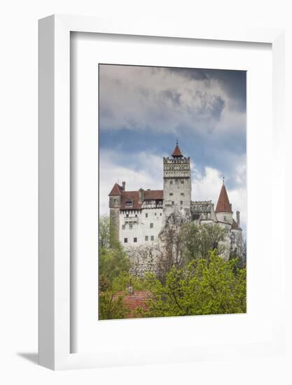 Romania, Transylvania, Bran, Bran Castle, Exterior-Walter Bibikow-Framed Photographic Print