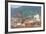 Romania, Transylvania, Brasov, City with Black Church and Town Hall-Walter Bibikow-Framed Photographic Print