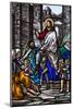 Romania, Transylvania, Greco-Catholic Cathedral, Stained Glass Window-Walter Bibikow-Mounted Photographic Print