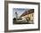 Romania, Transylvania, Sibiu, Piata Mare Square, Outdoor Cafe-Walter Bibikow-Framed Photographic Print