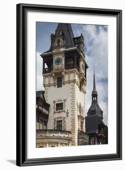 Romania, Transylvania, Sinaia, Peles Castle, Built 1875-1914-Walter Bibikow-Framed Photographic Print