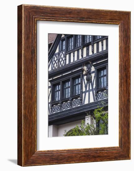 Romania, Transylvania, Sinaia, Peles Castle, Palace Buildings-Walter Bibikow-Framed Photographic Print