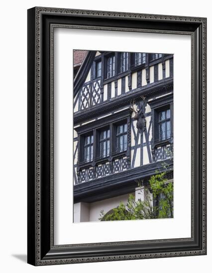 Romania, Transylvania, Sinaia, Peles Castle, Palace Buildings-Walter Bibikow-Framed Photographic Print