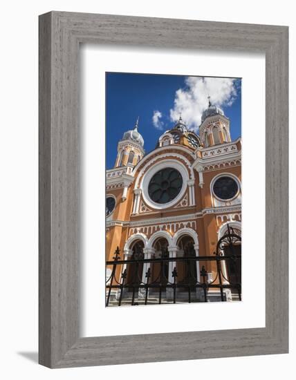 Romania, Transylvania, Targu Mures, Synagogue-Walter Bibikow-Framed Photographic Print