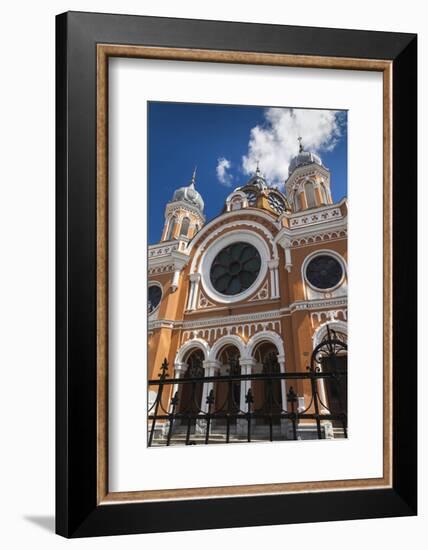 Romania, Transylvania, Targu Mures, Synagogue-Walter Bibikow-Framed Photographic Print