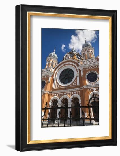 Romania, Transylvania, Targu Mures, Synagogue-Walter Bibikow-Framed Photographic Print