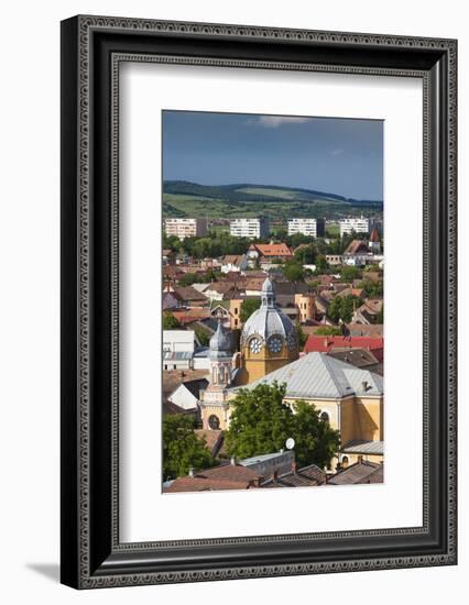 Romania, Transylvania, Targu Mures, View of the Town Synagogue-Walter Bibikow-Framed Photographic Print