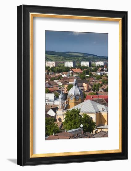 Romania, Transylvania, Targu Mures, View of the Town Synagogue-Walter Bibikow-Framed Photographic Print