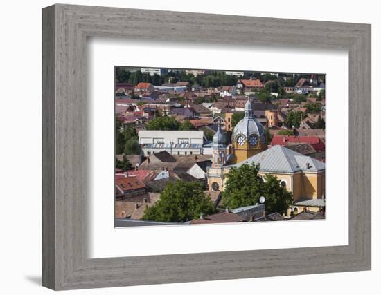 Romania, Transylvania, Targu Mures, View of the Town Synagogue-Walter Bibikow-Framed Photographic Print