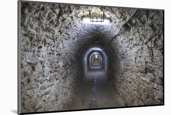 Romania, Transylvania, Turda, Turda Salt Mine, Interior Passageway-Walter Bibikow-Mounted Photographic Print