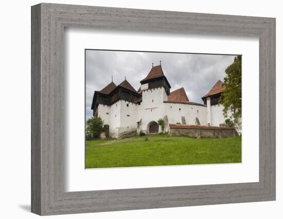 Romania, Transylvania, Viscri, Fortified Saxon Church-Walter Bibikow-Framed Photographic Print