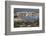 Romania, Tulcea, Freighter on the Danube River at Dawn-Walter Bibikow-Framed Photographic Print