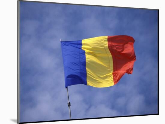 Romanian National Flag, Romania-Dave Bartruff-Mounted Photographic Print