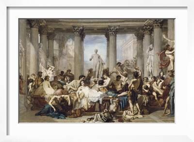 Romans During the Decadence, 1847' Giclee Print - Thomas Couture | Art.com