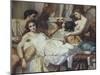 Romans of Decadence, 1847-Thomas Couture-Mounted Giclee Print