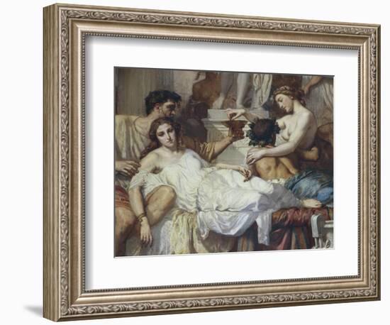 Romans of Decadence, 1847-Thomas Couture-Framed Giclee Print