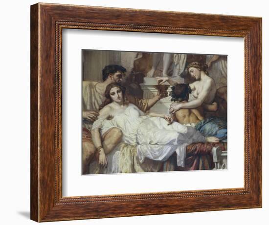 Romans of Decadence, 1847-Thomas Couture-Framed Giclee Print