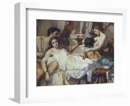 Romans of Decadence, 1847-Thomas Couture-Framed Giclee Print