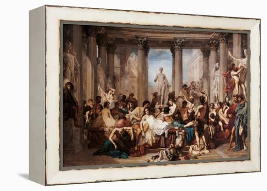 Romans of the Decadence-Thomas Couture-Framed Premier Image Canvas