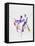 Romantic Ballet Watercolor 2-Irina March-Framed Stretched Canvas