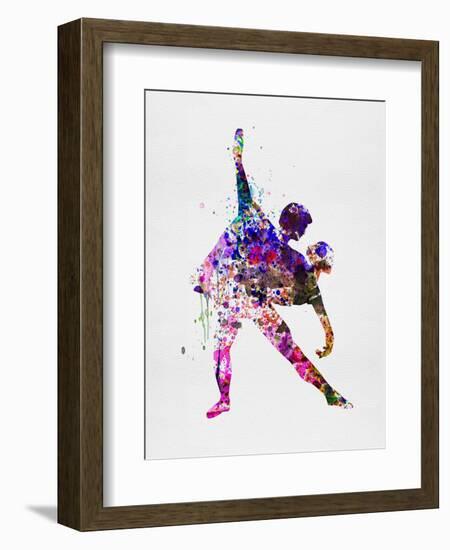 Romantic Ballet Watercolor 4-Irina March-Framed Premium Giclee Print