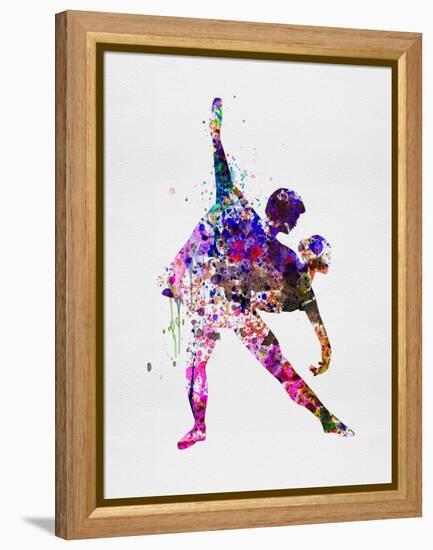 Romantic Ballet Watercolor 4-Irina March-Framed Stretched Canvas