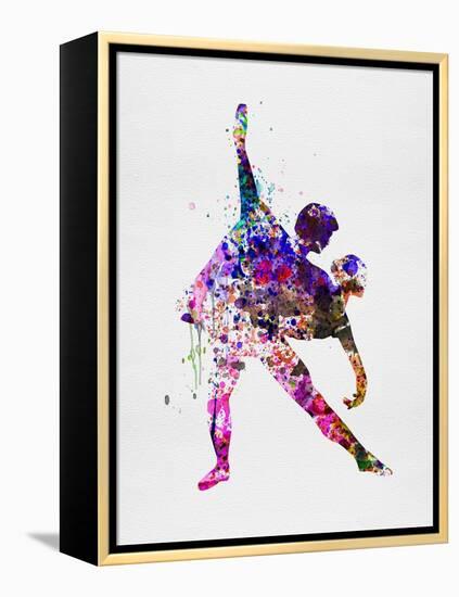 Romantic Ballet Watercolor 4-Irina March-Framed Stretched Canvas