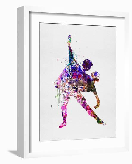 Romantic Ballet Watercolor 4-Irina March-Framed Art Print