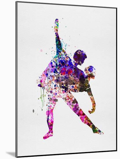 Romantic Ballet Watercolor 4-Irina March-Mounted Art Print