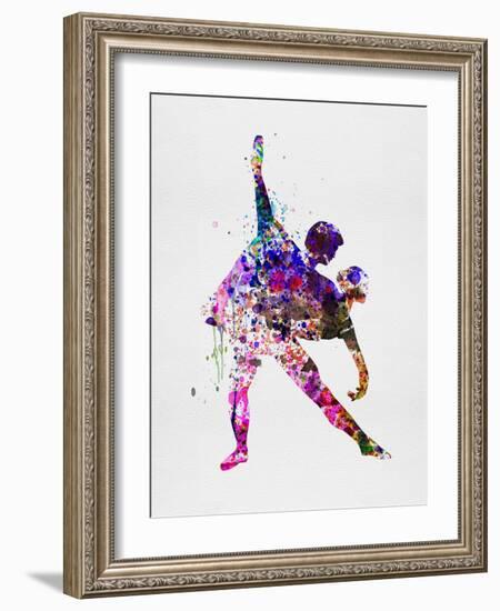 Romantic Ballet Watercolor 4-Irina March-Framed Art Print