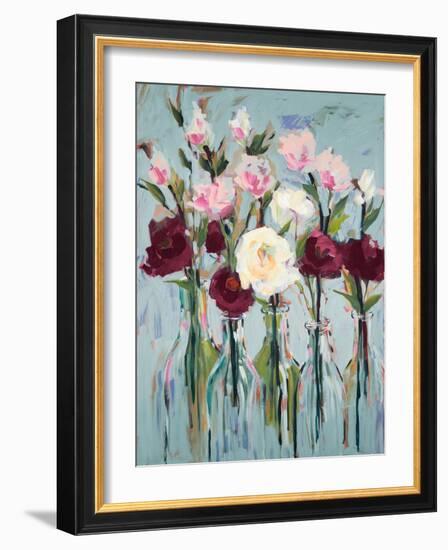 Romantic Blossoms-Jane Slivka-Framed Art Print