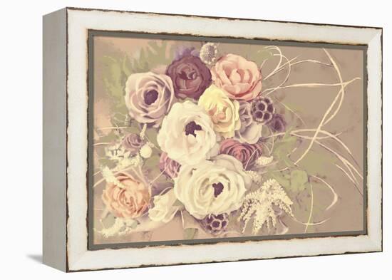 Romantic Bouquet-null-Framed Stretched Canvas