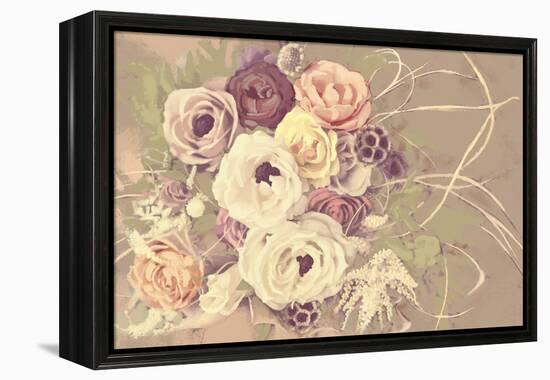 Romantic Bouquet-null-Framed Stretched Canvas