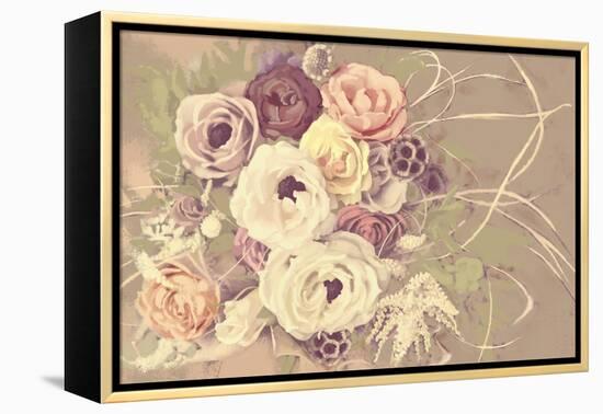 Romantic Bouquet-null-Framed Stretched Canvas