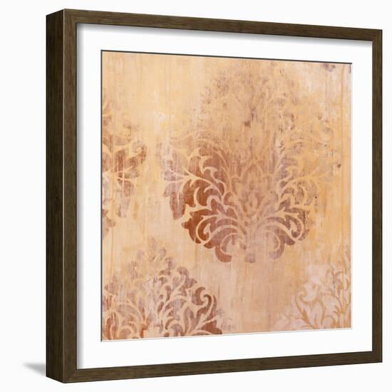 Romantic By Nature Orange-Liz Jardine-Framed Art Print