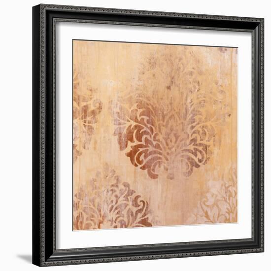 Romantic By Nature Orange-Liz Jardine-Framed Art Print