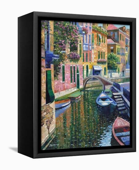Romantic Canal-Howard Behrens-Framed Stretched Canvas