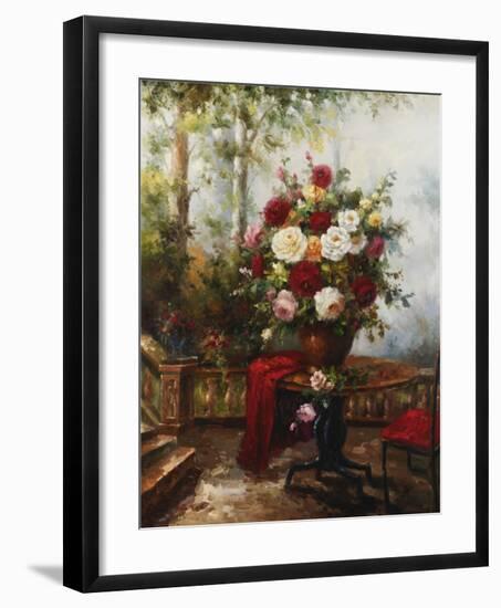 Romantic Centerpiece-Janor-Framed Art Print