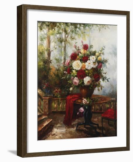 Romantic Centerpiece-Janor-Framed Art Print