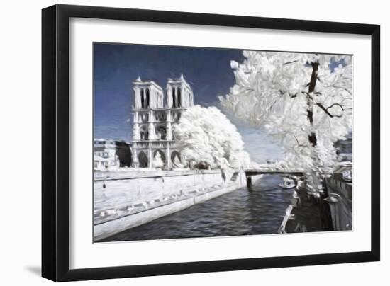 Romantic City - In the Style of Oil Painting-Philippe Hugonnard-Framed Giclee Print