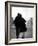 Romantic Couple Walking on the Odeonsplatz-Walter Sanders-Framed Photographic Print