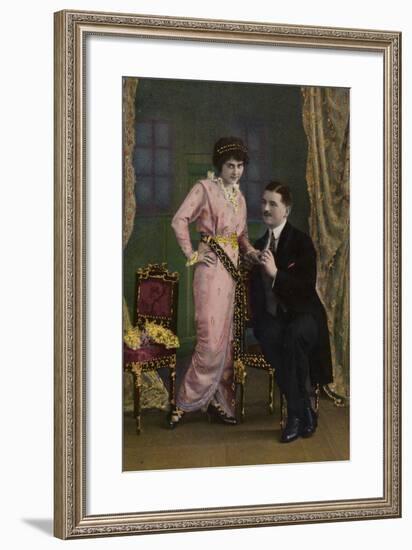 Romantic Couple-null-Framed Photographic Print