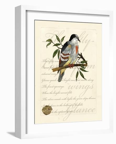 Romantic Dove II-Vision Studio-Framed Art Print