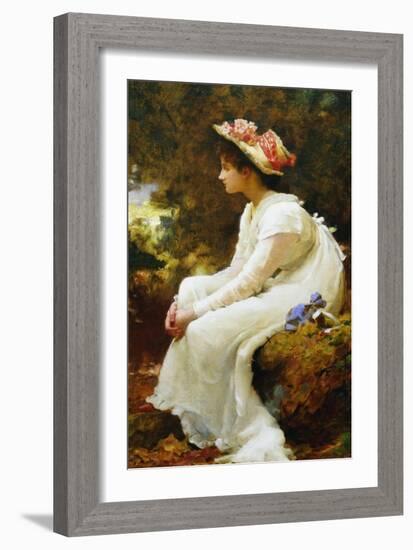 Romantic Dreams-Marcus Stone-Framed Giclee Print