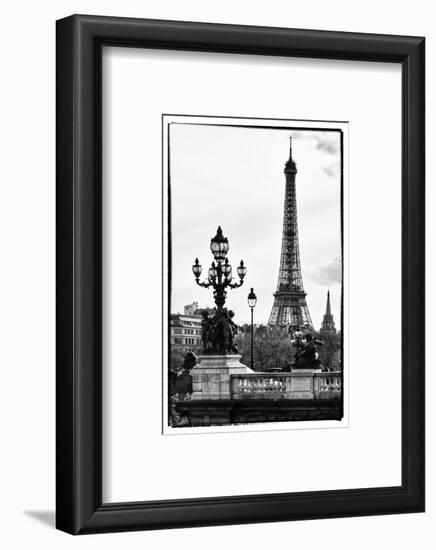 Romantic Eiffel Tower - Paris-Philippe Hugonnard-Framed Photographic Print