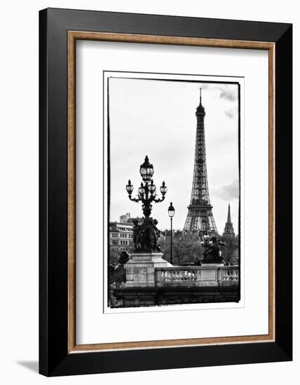 Romantic Eiffel Tower - Paris-Philippe Hugonnard-Framed Photographic Print