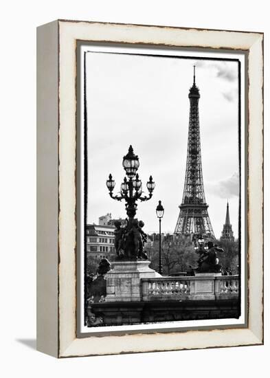 Romantic Eiffel Tower - Paris-Philippe Hugonnard-Framed Premier Image Canvas