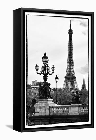 Romantic Eiffel Tower - Paris-Philippe Hugonnard-Framed Premier Image Canvas